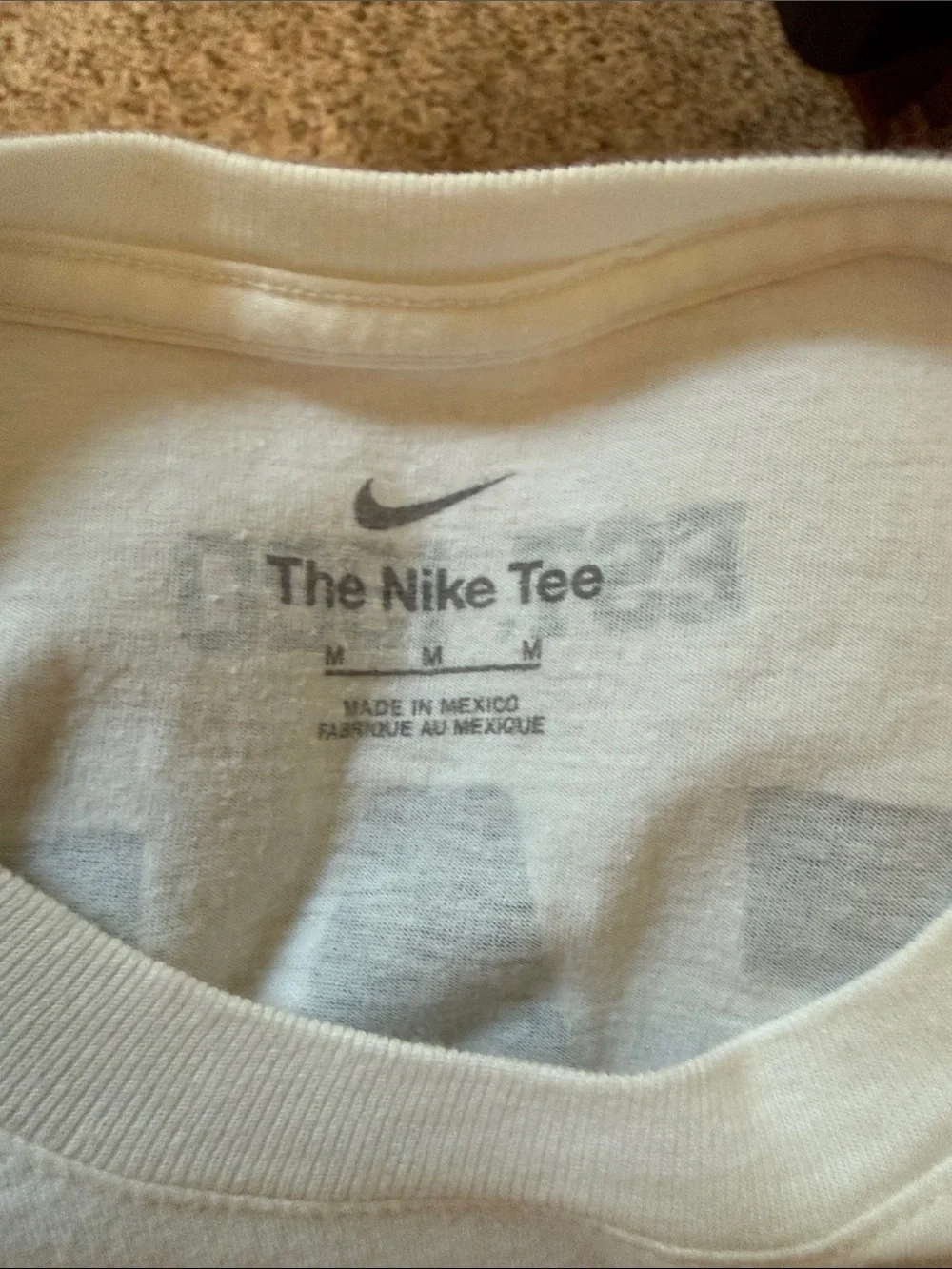 Nike White Chicago Bears Short-Sleeve Logo Tee